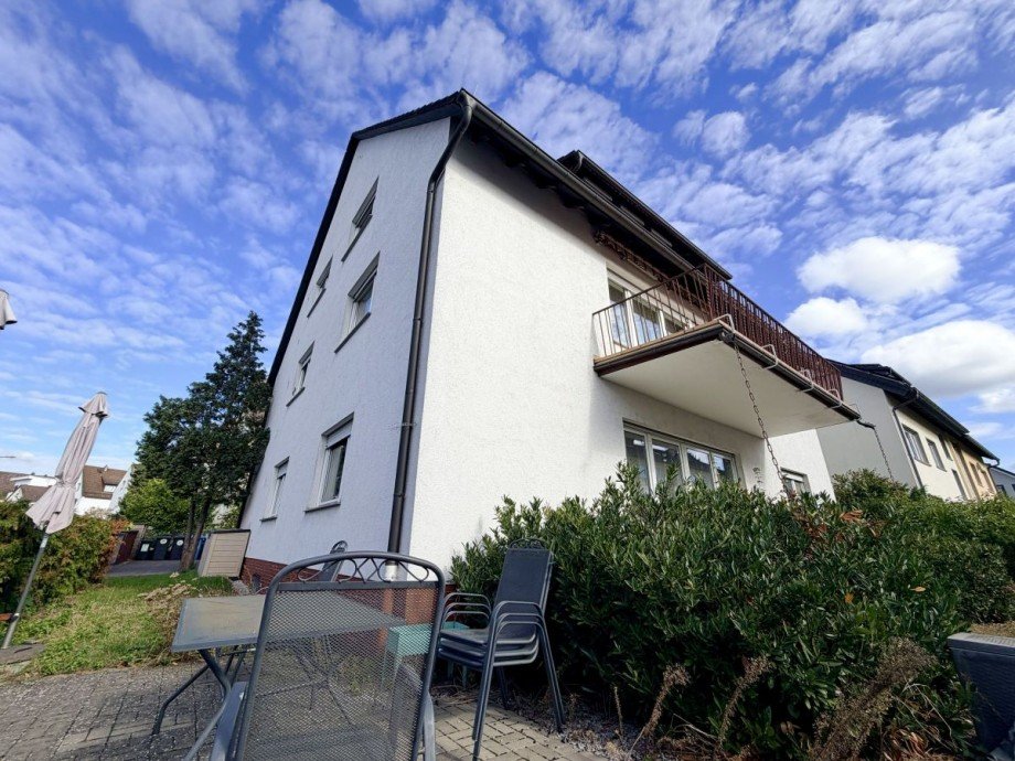 Gibelseite Mehrfamilienhaus Langen