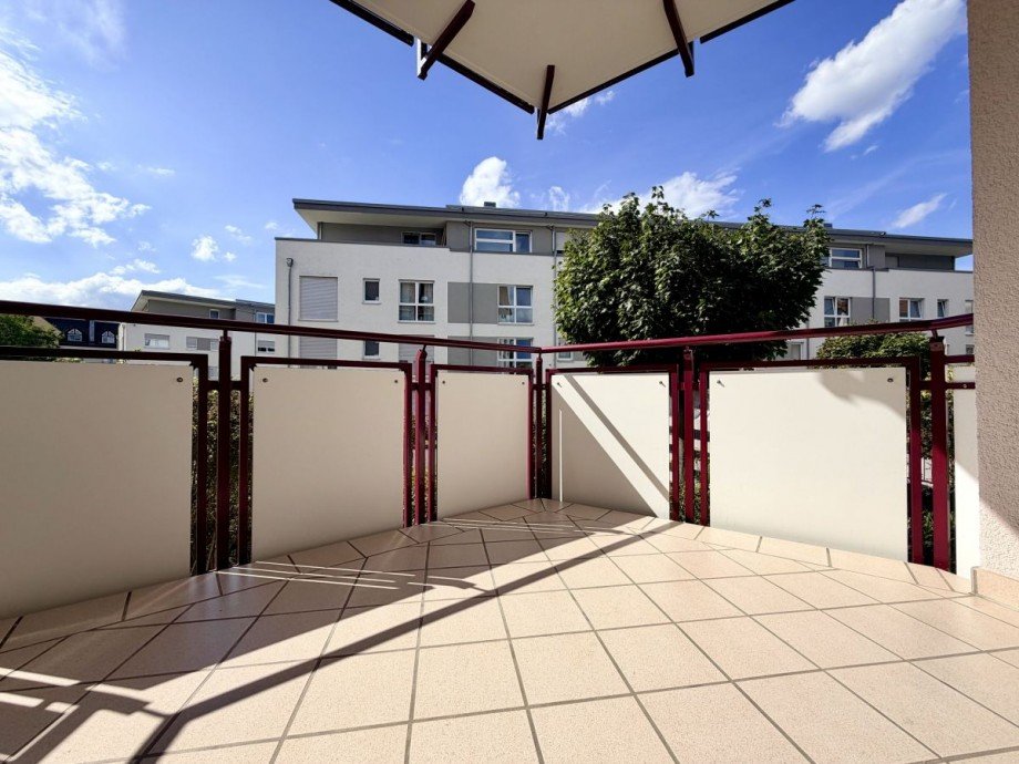 Balkon Erdgeschosswohnung Langen