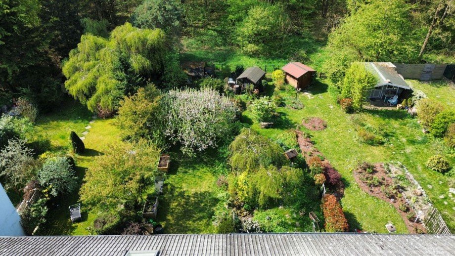 Gartenansicht Reihenmittelhaus Heusenstamm