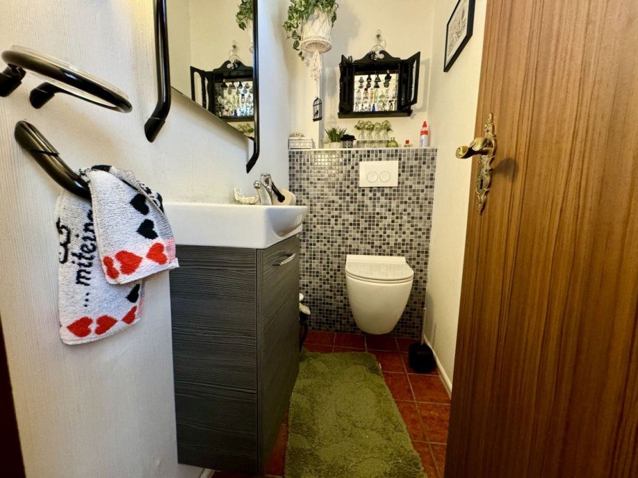 G�ste WC Reihenendhaus Langen