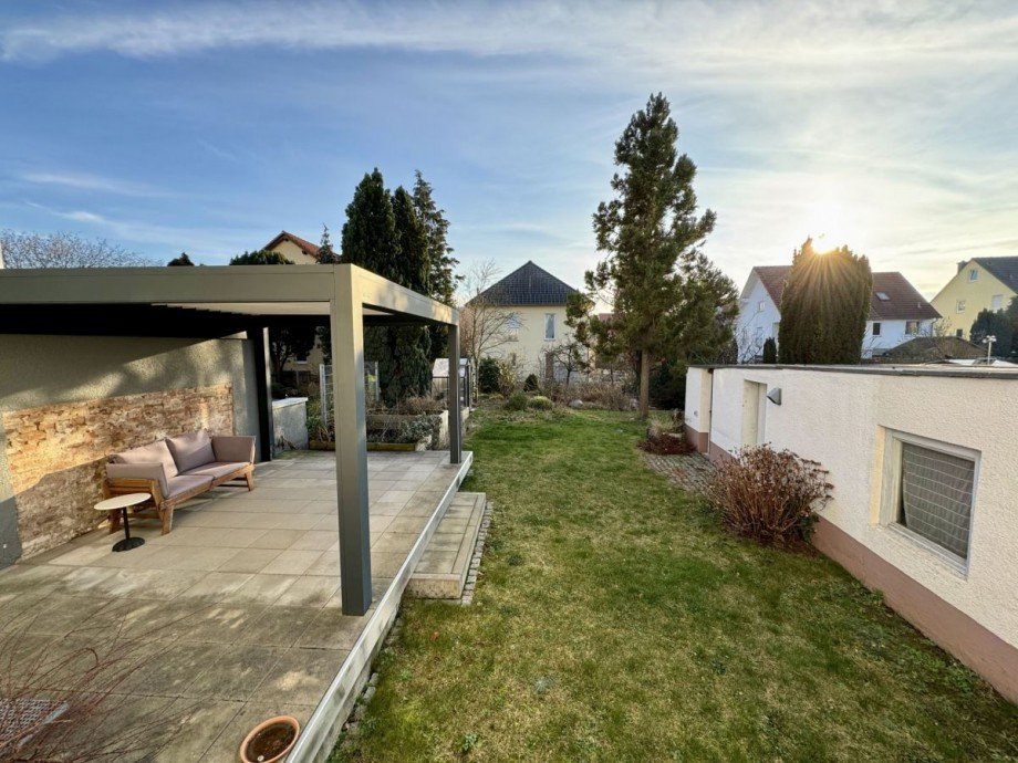 Garten Doppelhaush�lfte Egelsbach