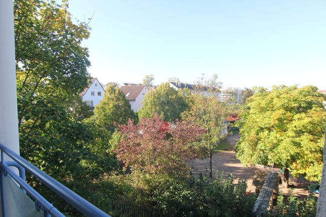 Blick vom Balkon Wohnung Langen