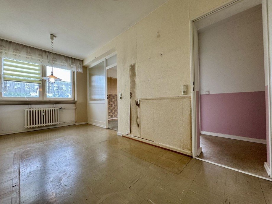 K�che mit Sitzecke Etagenwohnung Langen