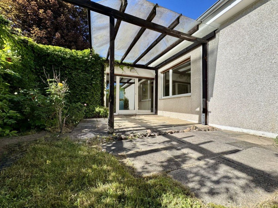 zweite Terrasse Bungalow Langen