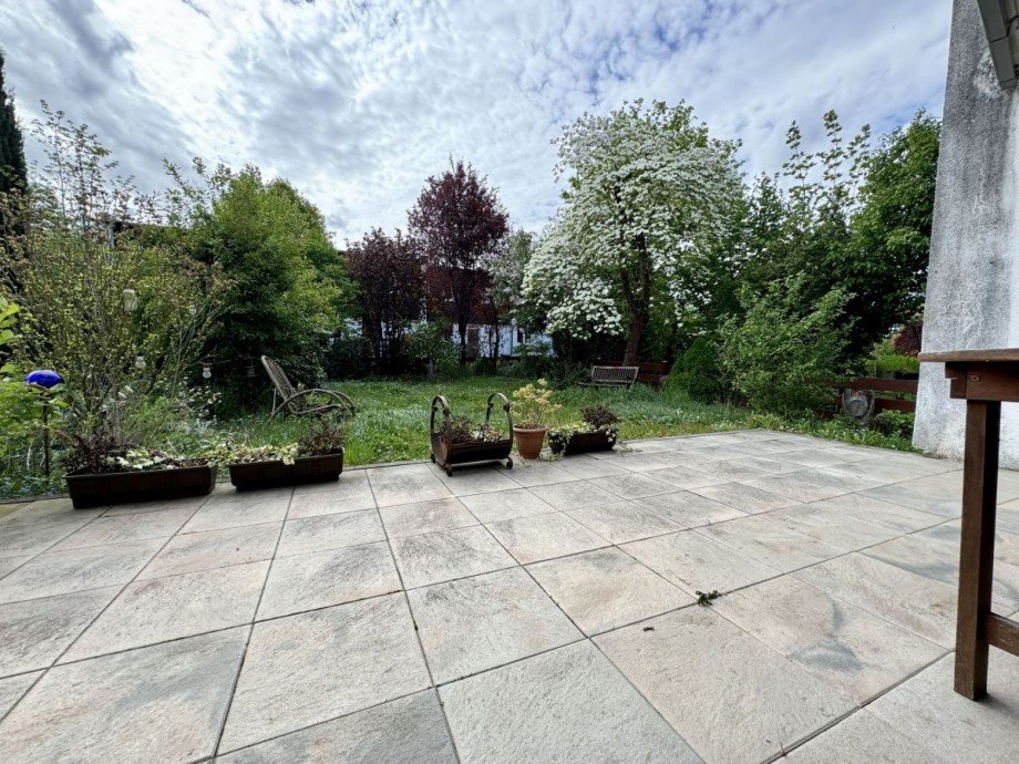 Terrasse Reihenendhaus Langen