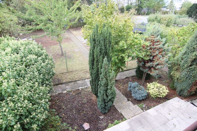 Blick vom Balkon Einfamilienhaus Dreieich