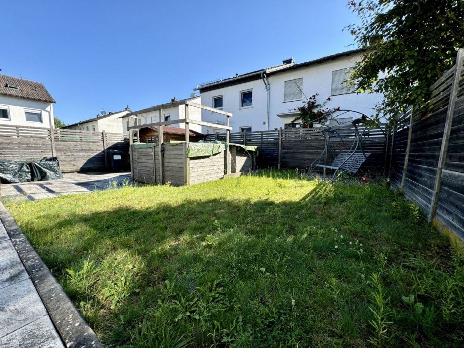 Garten Reihenendhaus Langen