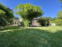 R�ckansicht Ihr Wohlf�hlort: Zauberhafter Bungalow mit Gartenparadies in Langen/Oberlinden