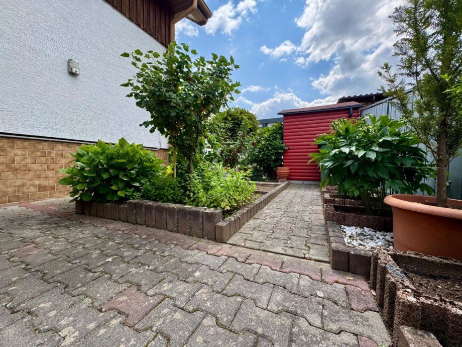Garten Detail Haus M�nster
