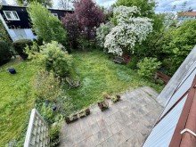 Blick in den Garten Zauberhaftes Reihenendhaus f�r die junge Familie im beliebten Langen/Oberlinden