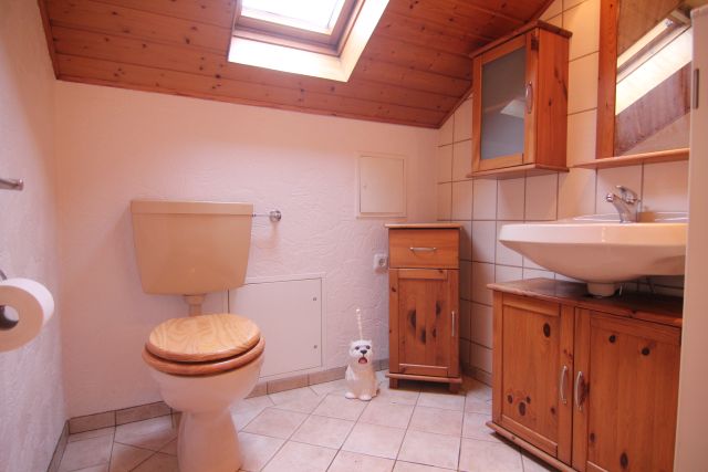 WC im Dachgeschoss Reihenendhaus Egelsbach