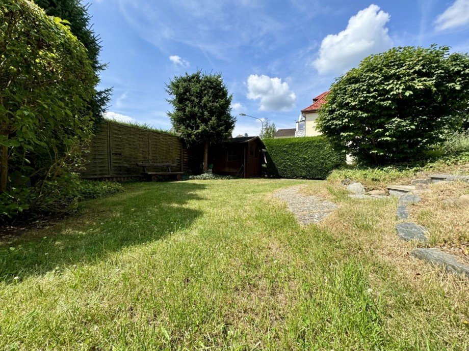 Garten Doppelhaush�lfte Egelsbach