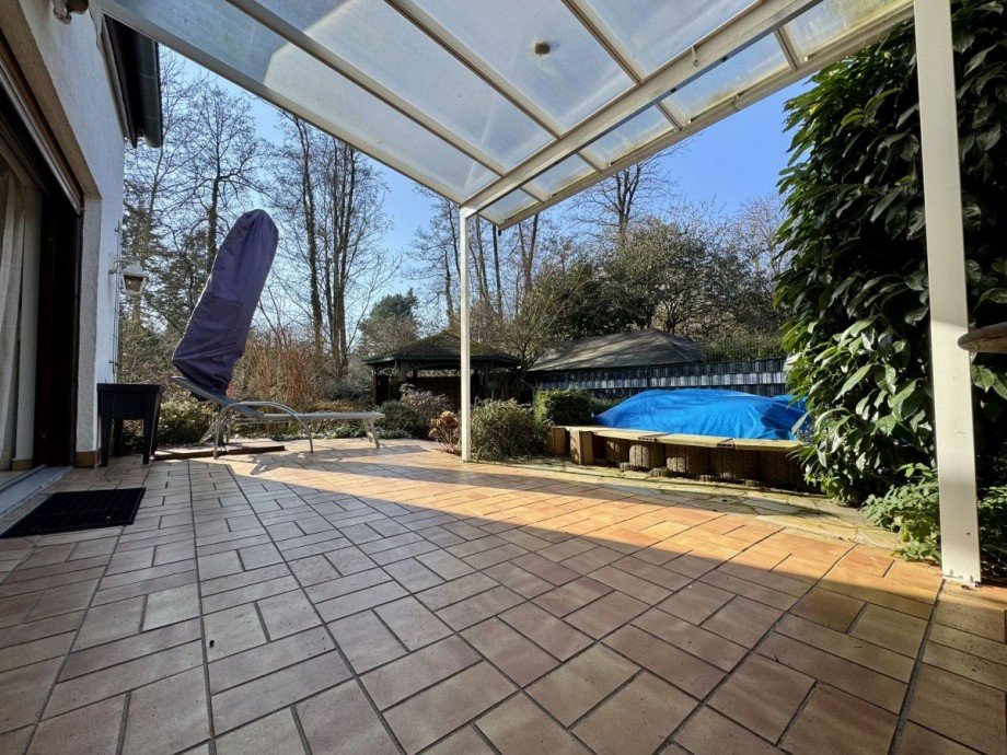 Terrasse Doppelhaush�lfte Egelsbach