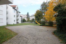 ruhiger Innenhof Moderne 4 ZKB mit zwei TG-Stellpl�tzen u. 2 Balkonen im gepflegten Mehrfamilienhaus