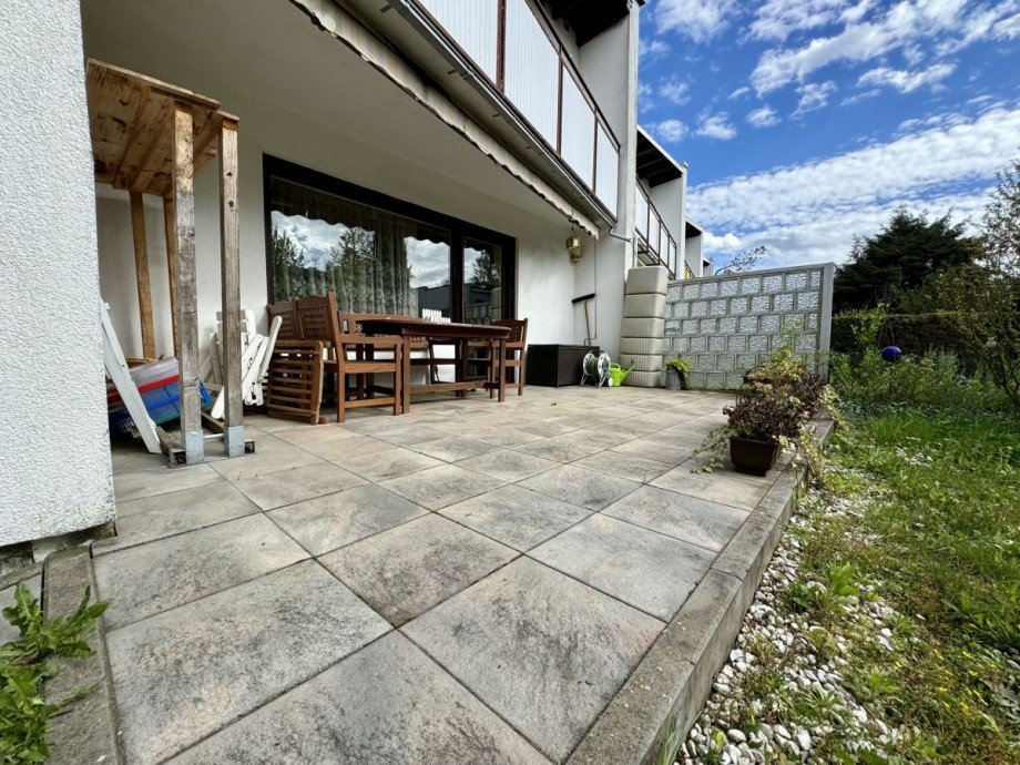 Terrasse Reihenendhaus Langen