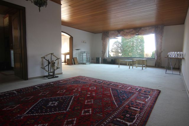Blick in den Wohnbereich Bungalow R�dermark