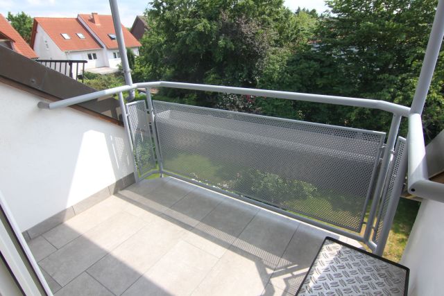 Balkon DG Maisonettewohnung Frankfurt