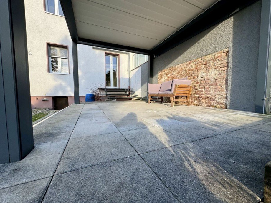 Terrasse Doppelhaush�lfte Egelsbach