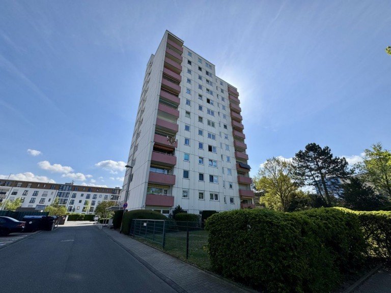 Au�enansicht Langen Etagenwohnung Charmante 3-Zimmer-Wohnung in gepflegter Wohnanlage im Nordend von Langen