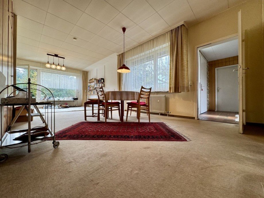 Wohnen und Essen Bungalow Langen