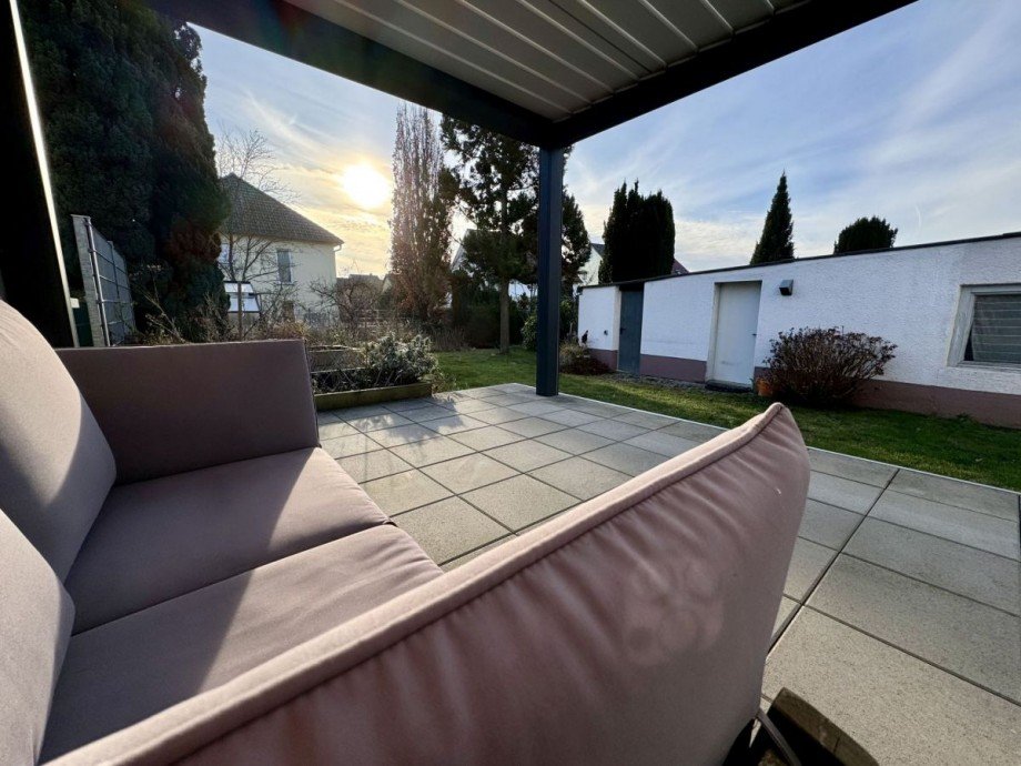 Terrasse Doppelhaush�lfte Egelsbach