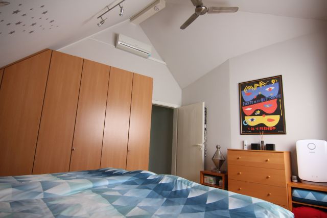 Schlafzimmer Dachgeschosswohnung Langen