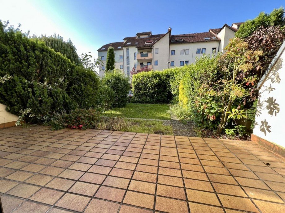 Garten und Terrasse Reihenmittelhaus Langen