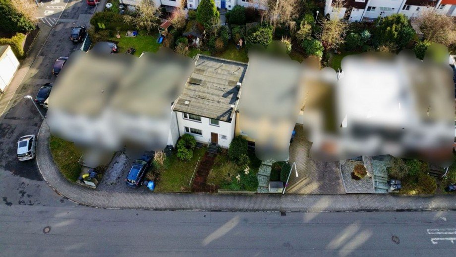 Stra�enansicht Reihenmittelhaus Langen