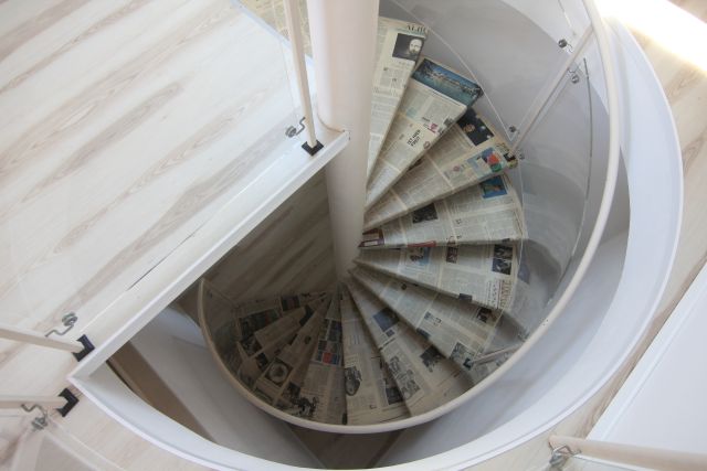 Wendeltreppe Maisonettewohnung Langen