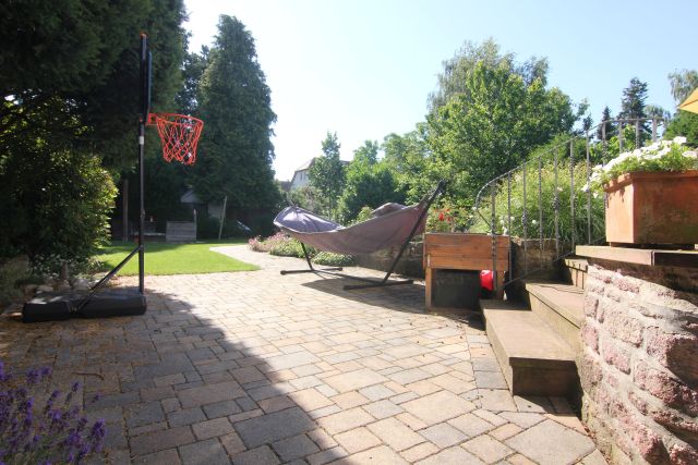 Blick in den Gaten Einfamilienhaus Langen
